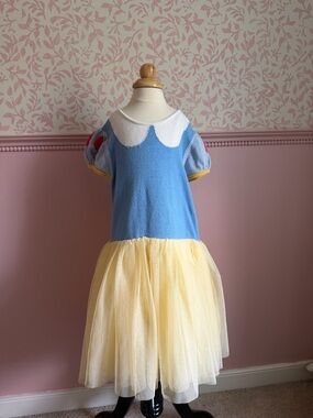 GAP Blue and Yellow Tulle Snow White Princess Dress